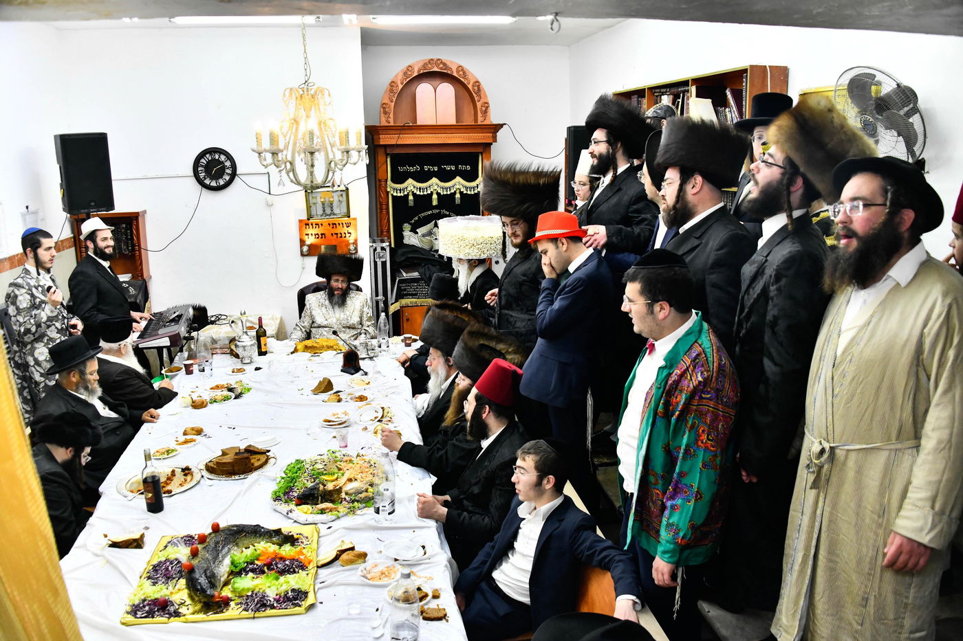 פורים בחצה"ק ספינקא רמת אהרן