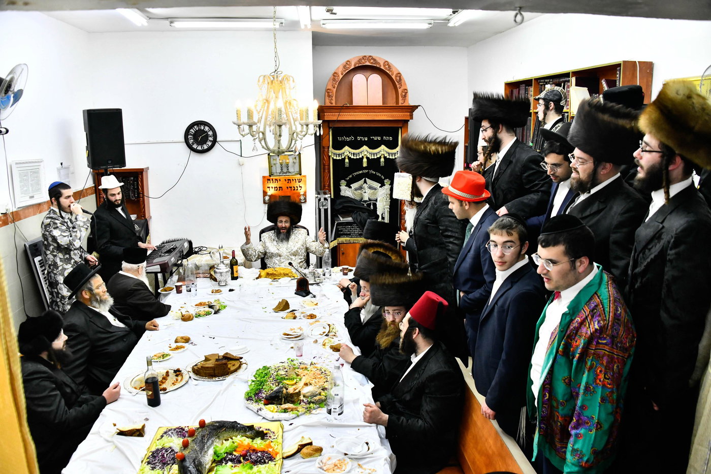 פורים בחצה"ק ספינקא רמת אהרן