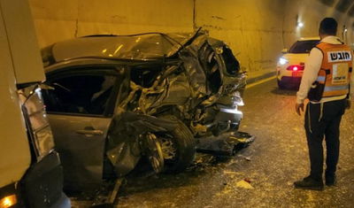 האזעקות גרמו לחרדה במנהרה: אישה פונתה במצב קשה לבית החולים