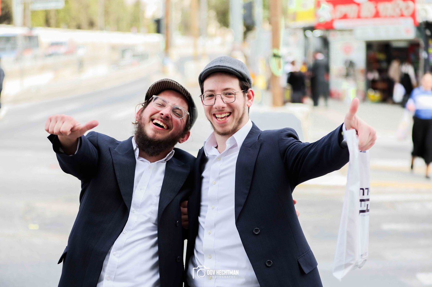 אווירת חג הפורים בירושלים