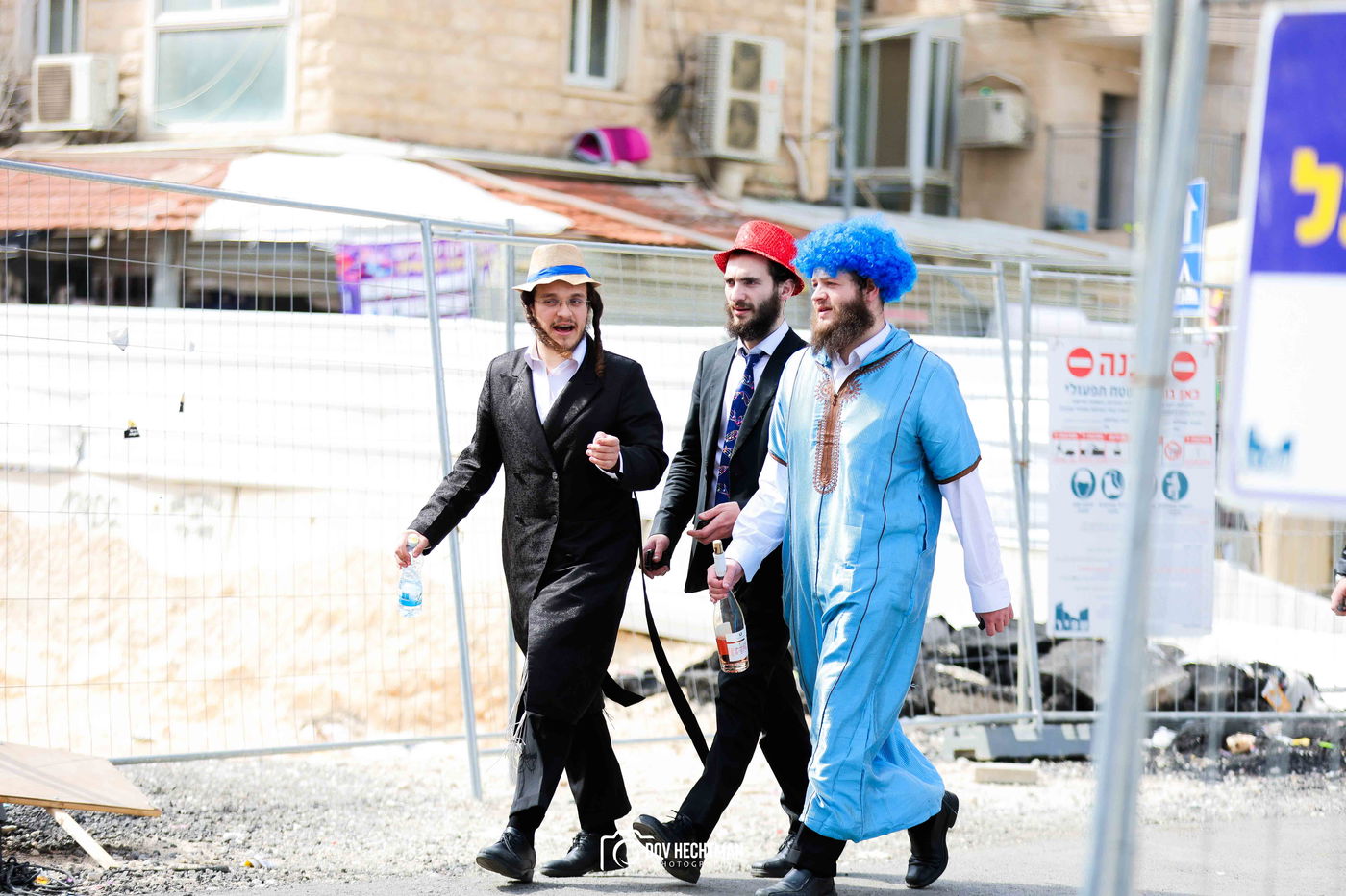 אווירת חג הפורים בירושלים