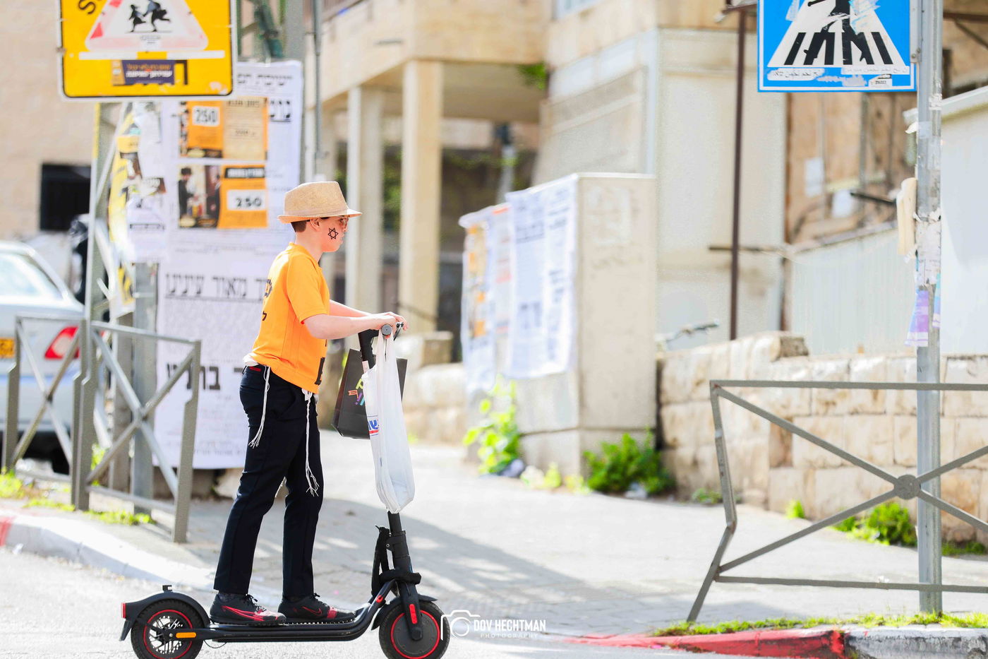 אווירת חג הפורים בירושלים