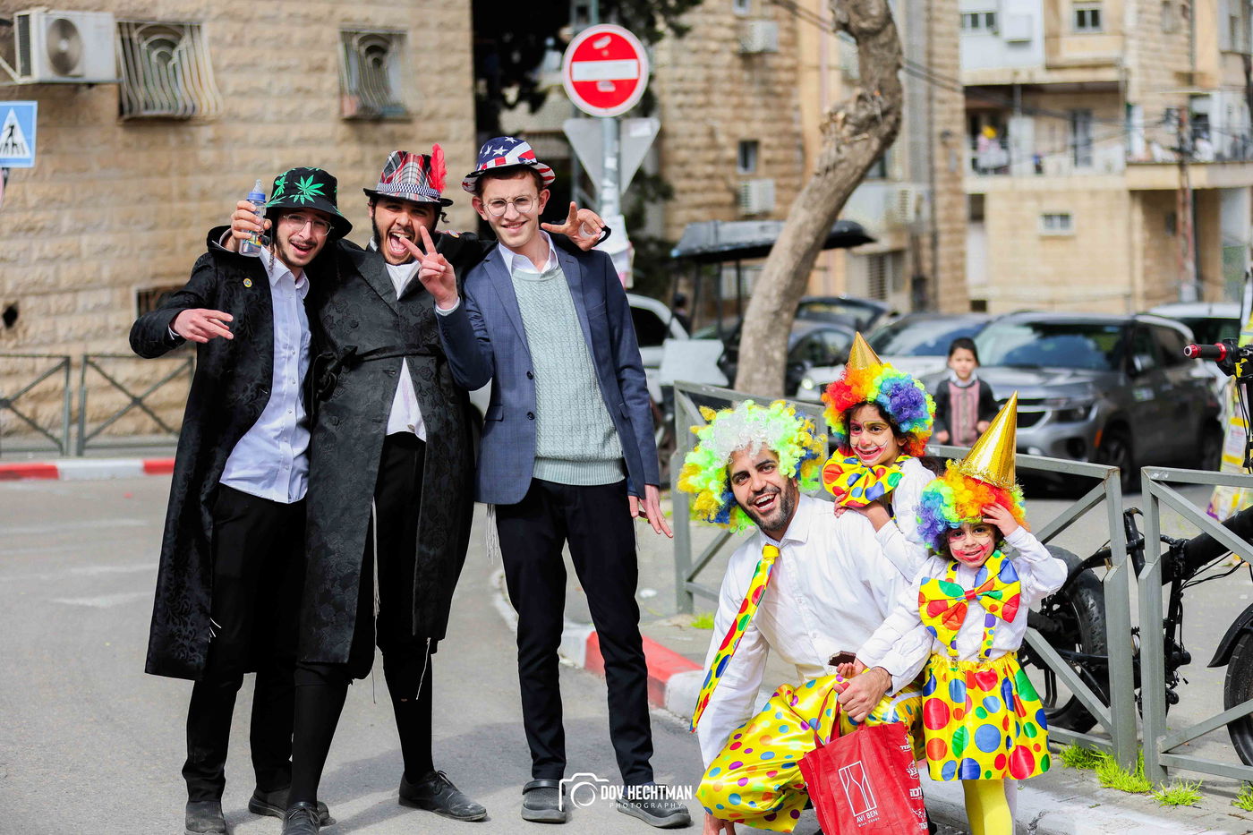 אווירת חג הפורים בירושלים