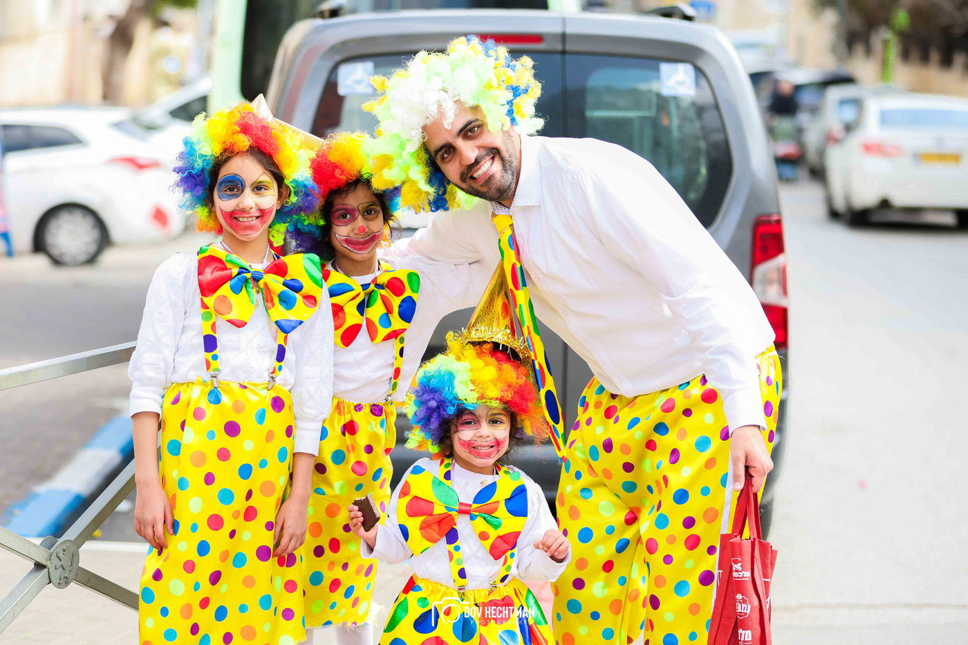 אווירת חג הפורים בירושלים