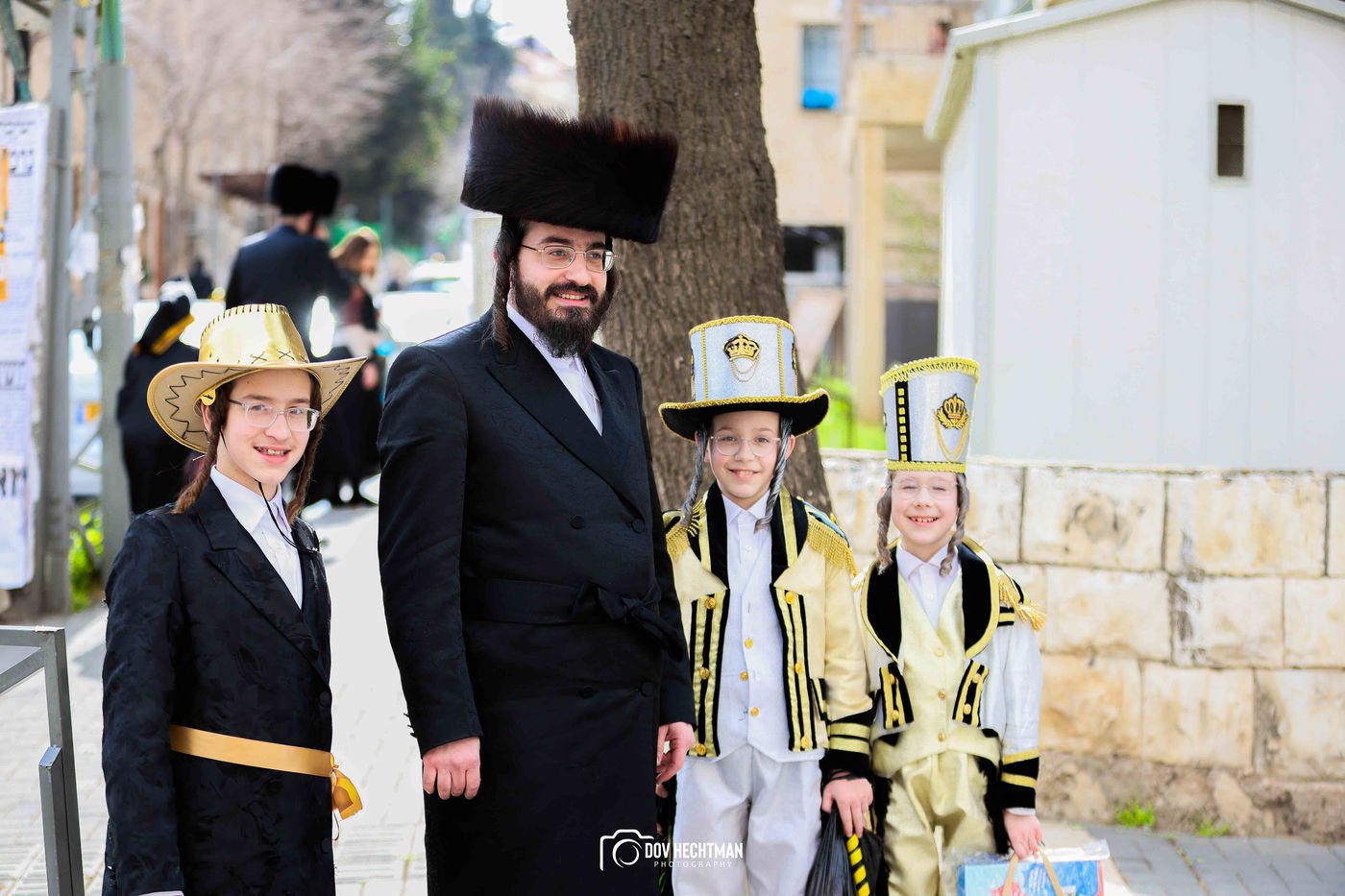 אווירת חג הפורים בירושלים