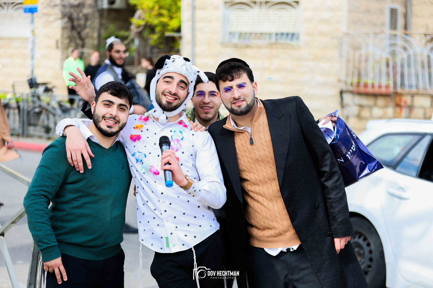 אווירת חג הפורים בירושלים