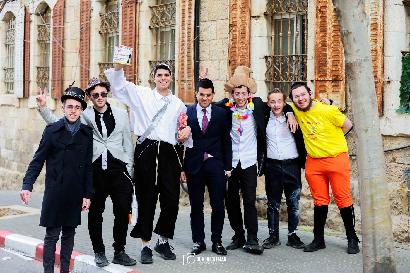 אווירת חג הפורים בירושלים