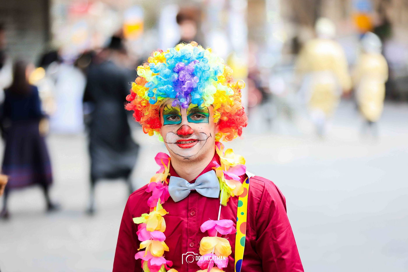 אווירת חג הפורים בירושלים