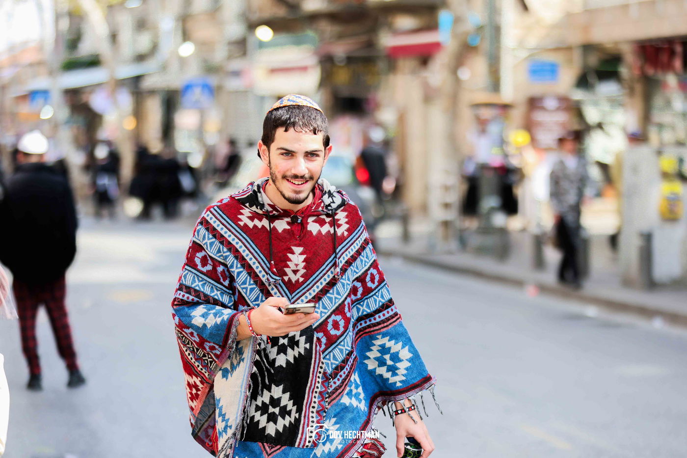 אווירת חג הפורים בירושלים