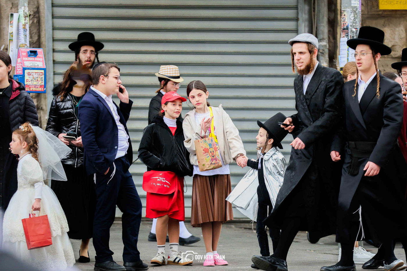 אווירת חג הפורים בירושלים