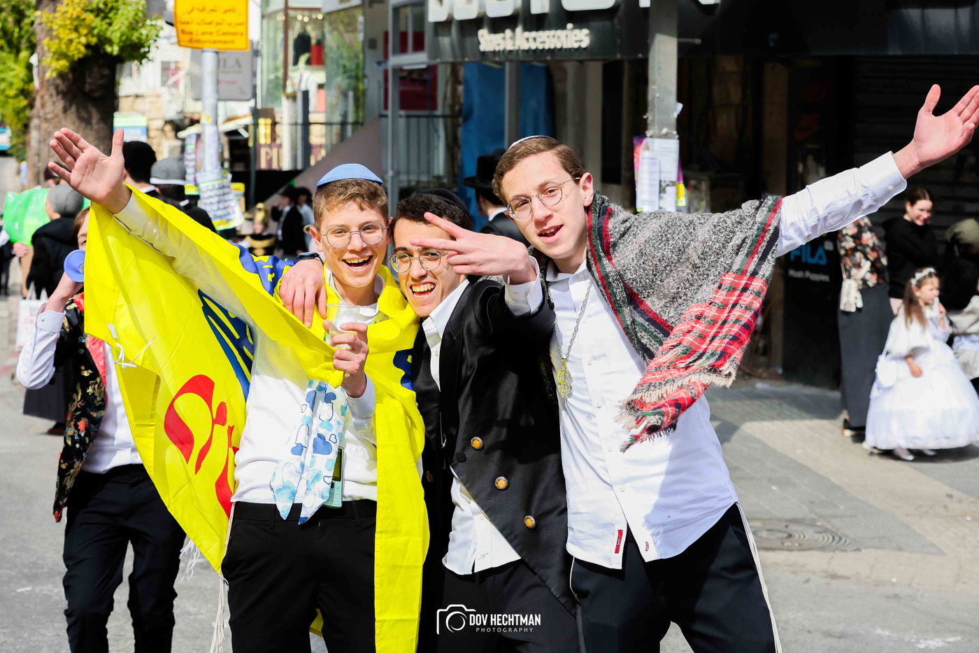 אווירת חג הפורים בירושלים