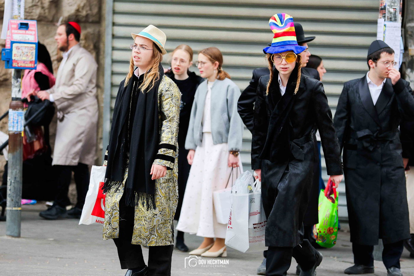 אווירת חג הפורים בירושלים