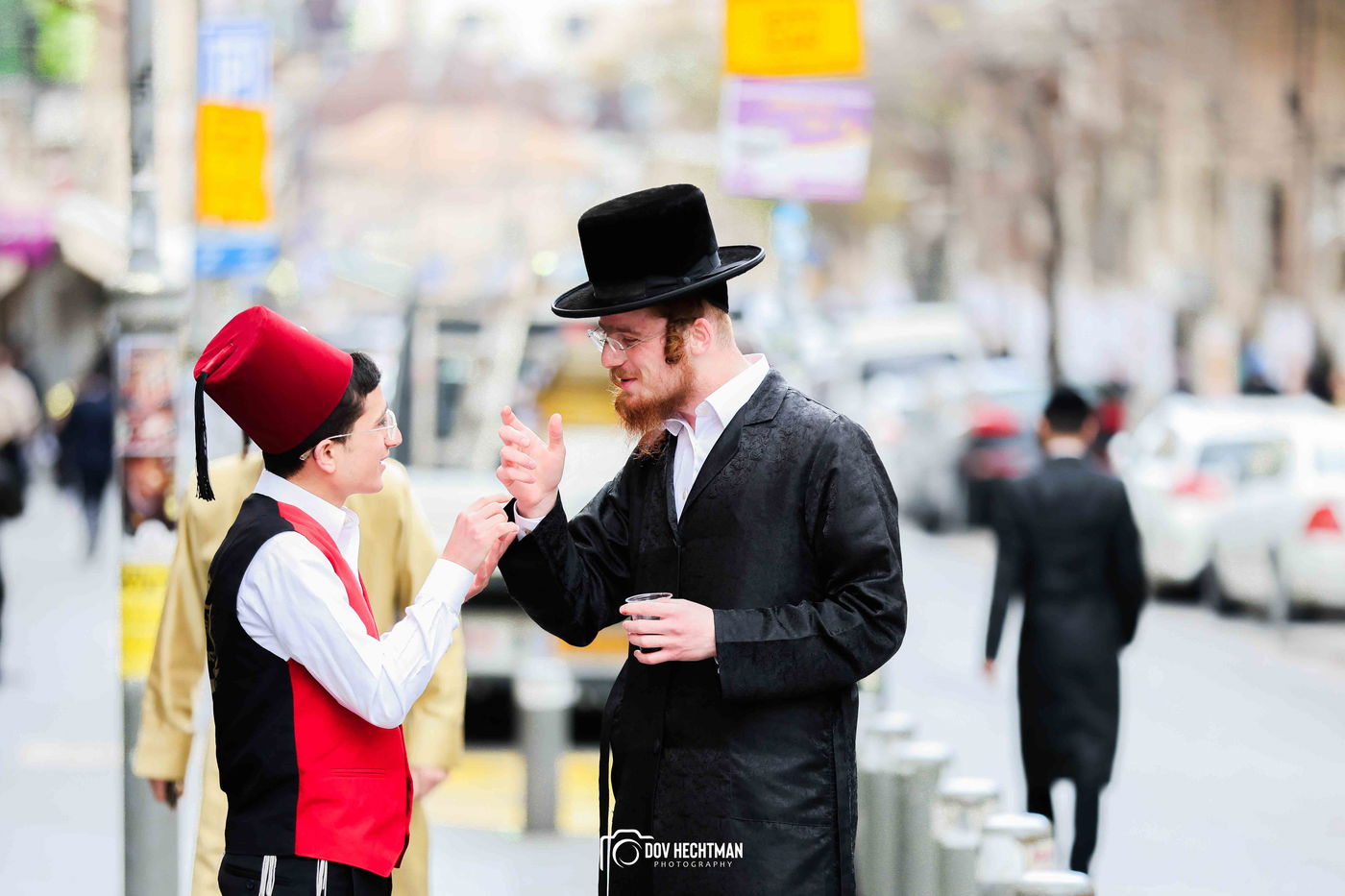 אווירת חג הפורים בירושלים
