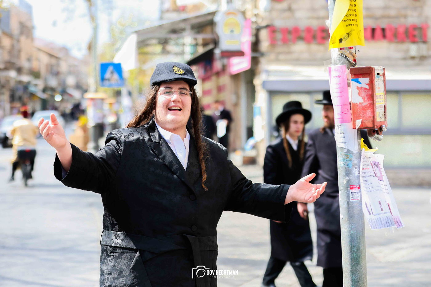 אווירת חג הפורים בירושלים