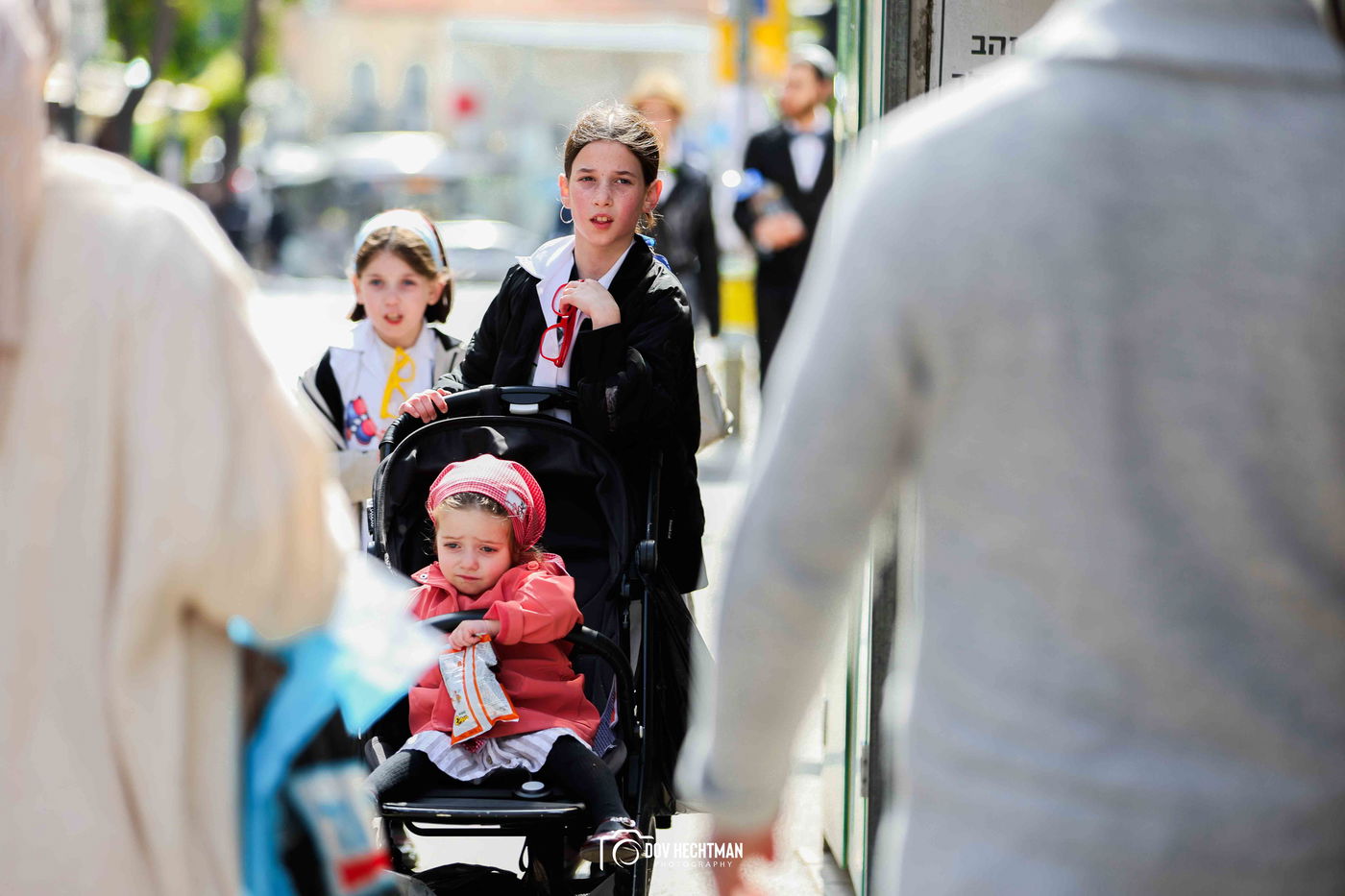 אווירת חג הפורים בירושלים