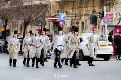 אווירת חג הפורים בירושלים