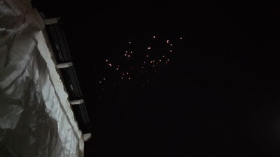 תיעוד איכותי: כך הטיל המתפצל מאיראן התפוצץ מעל אלעד • צפו