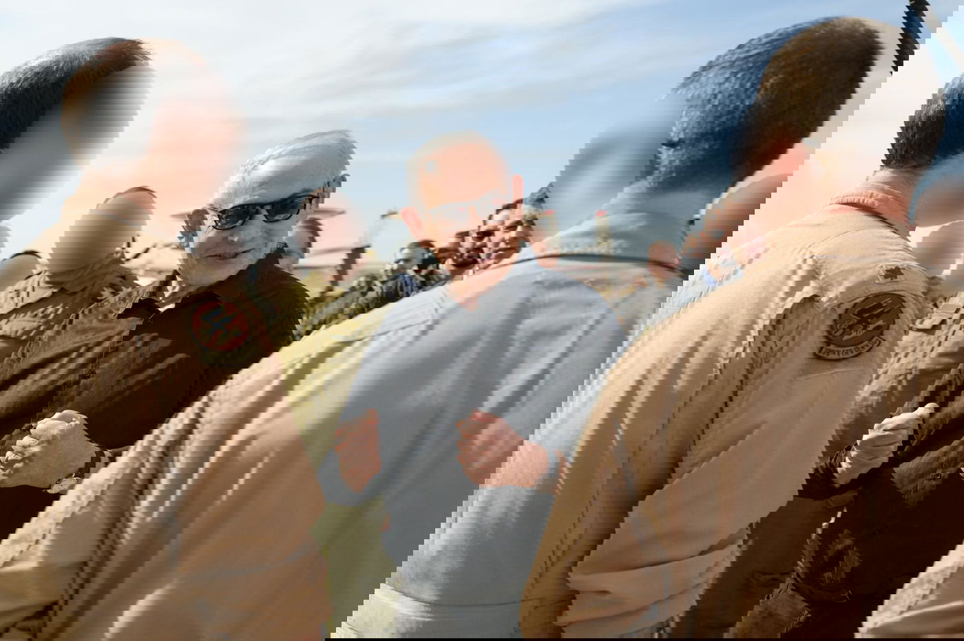 הפגישה של נתניהו עם הטייסים האמריקנים וההצהרה שהשמיע | צפו