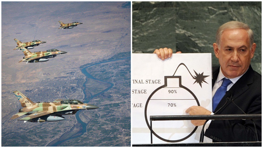 נתניהו באו"ם 2012 - מטוסי חיל האוויר מעל נהר הפרת בדרכם לאיראן - מבצע שאגת הארי התשפ"ו