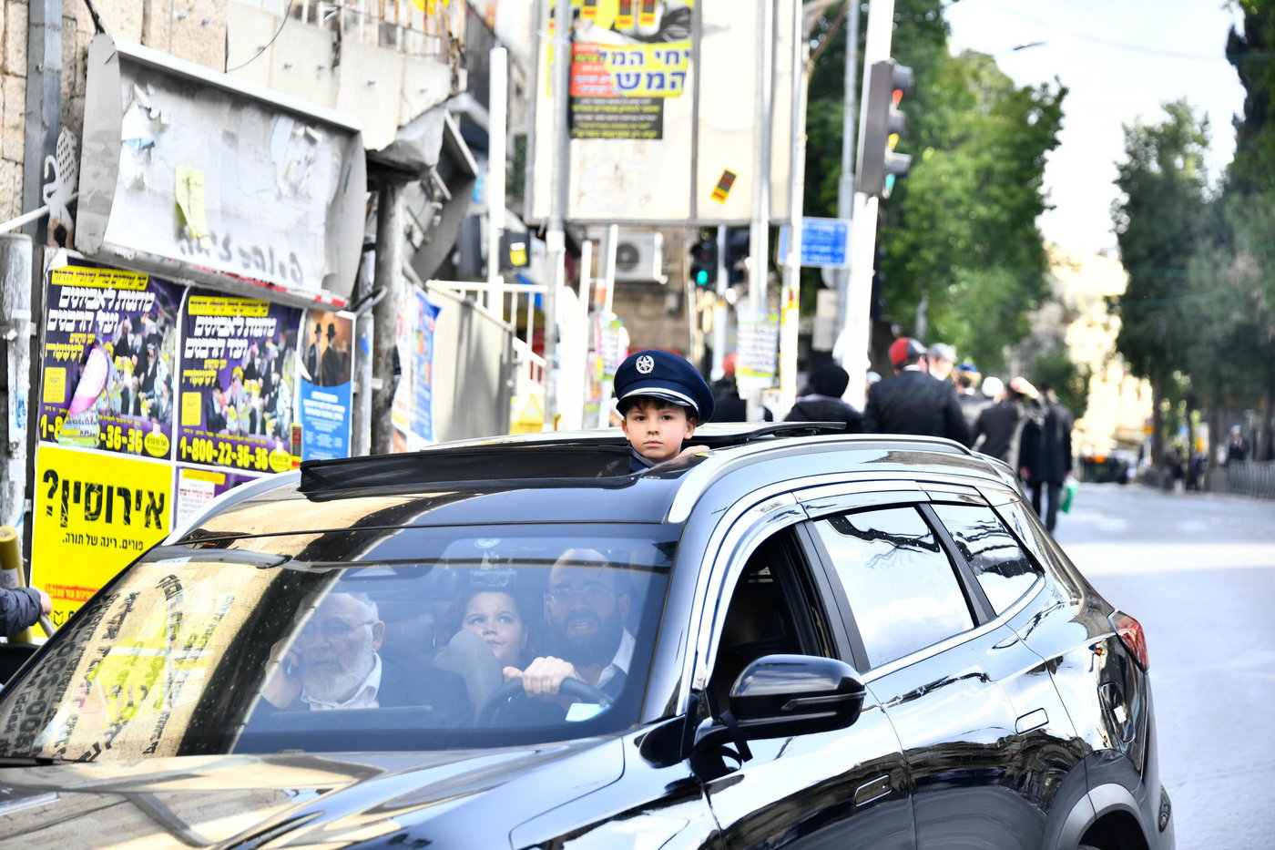 שושן פורים ברחובות ירושלים