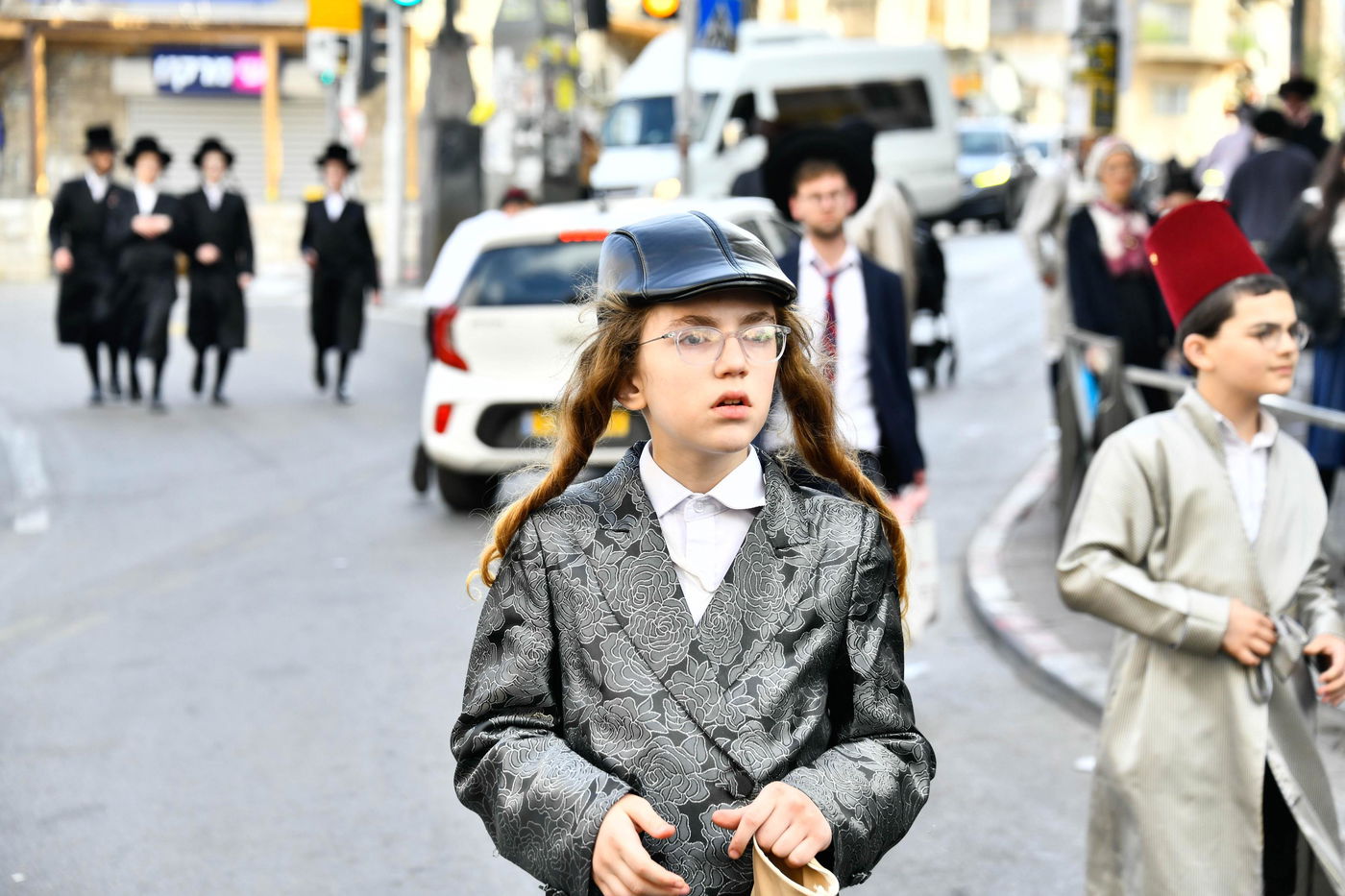 שושן פורים ברחובות ירושלים