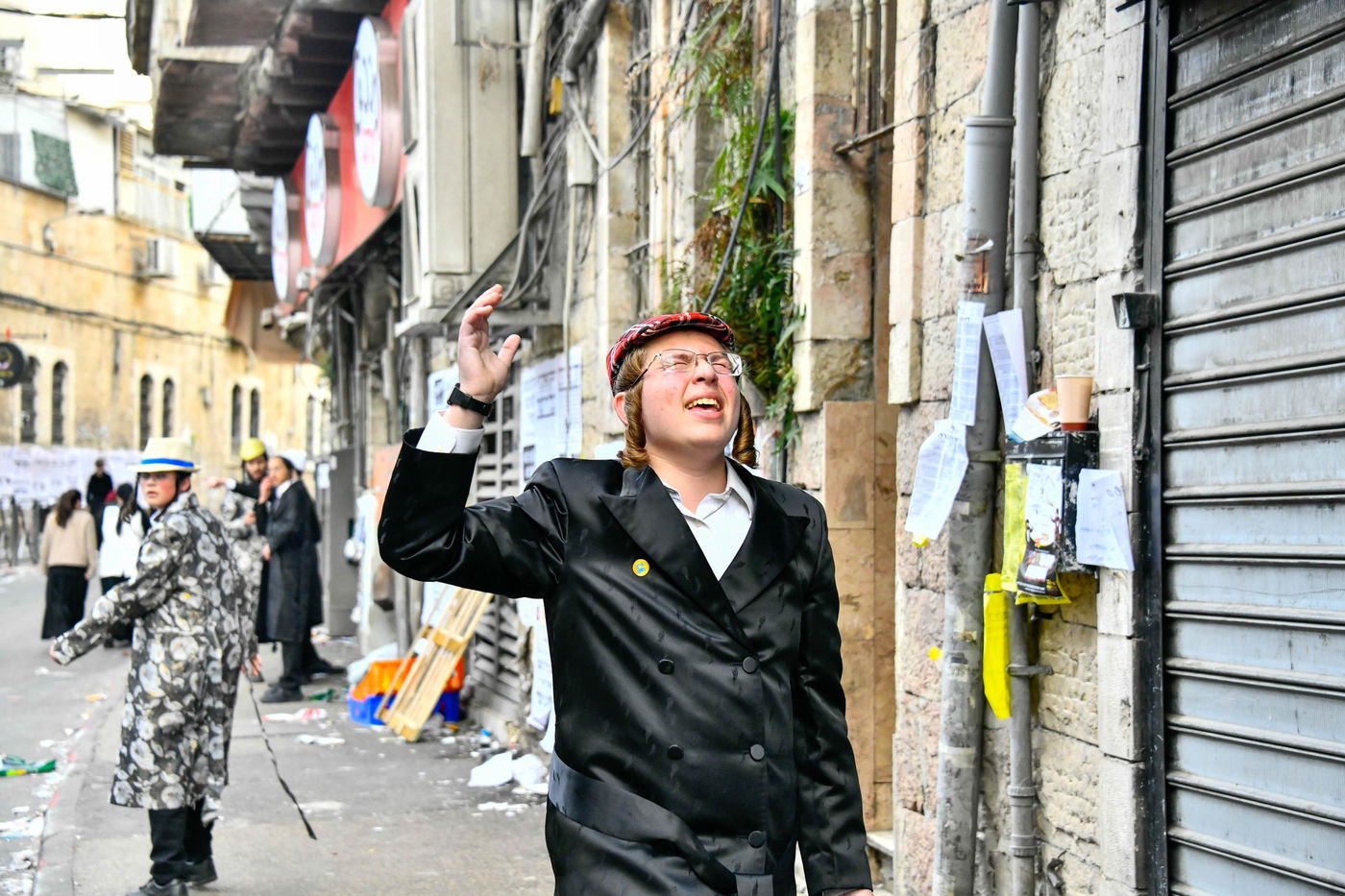 שושן פורים ברחובות ירושלים