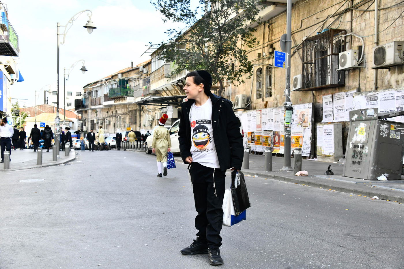 שושן פורים ברחובות ירושלים