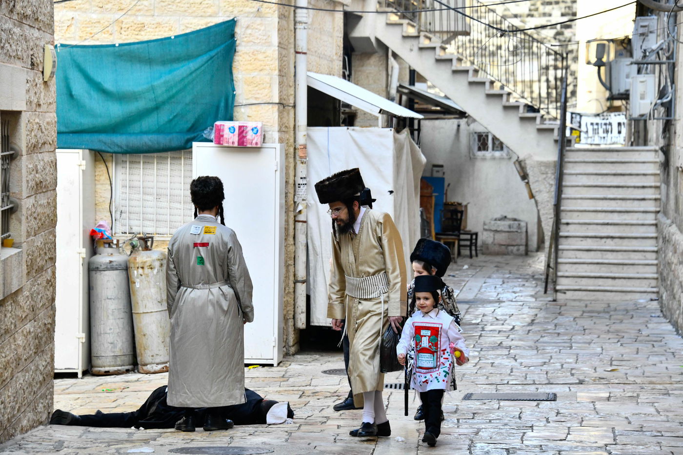 שושן פורים ברחובות ירושלים