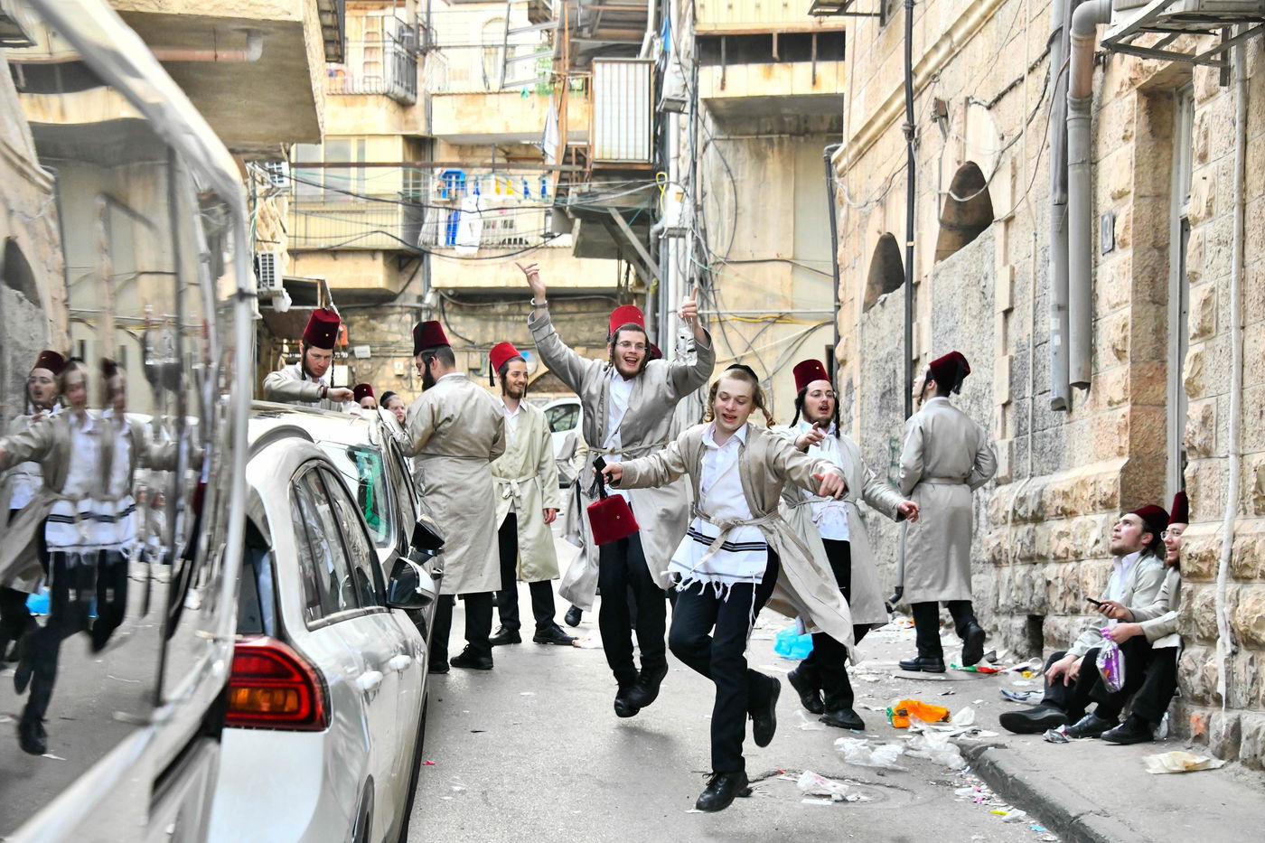 שושן פורים ברחובות ירושלים