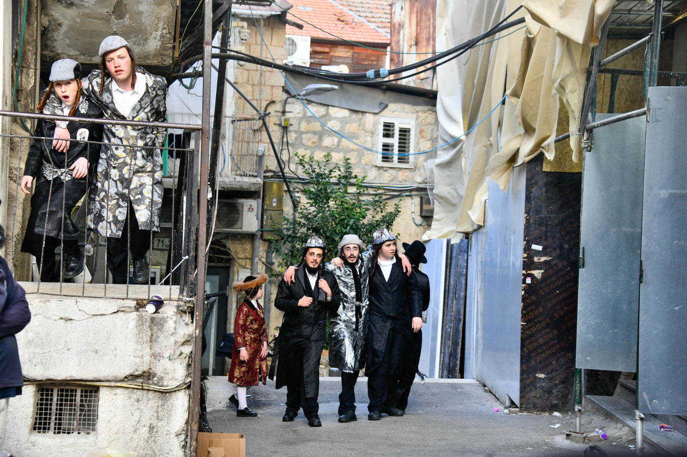 שושן פורים ברחובות ירושלים