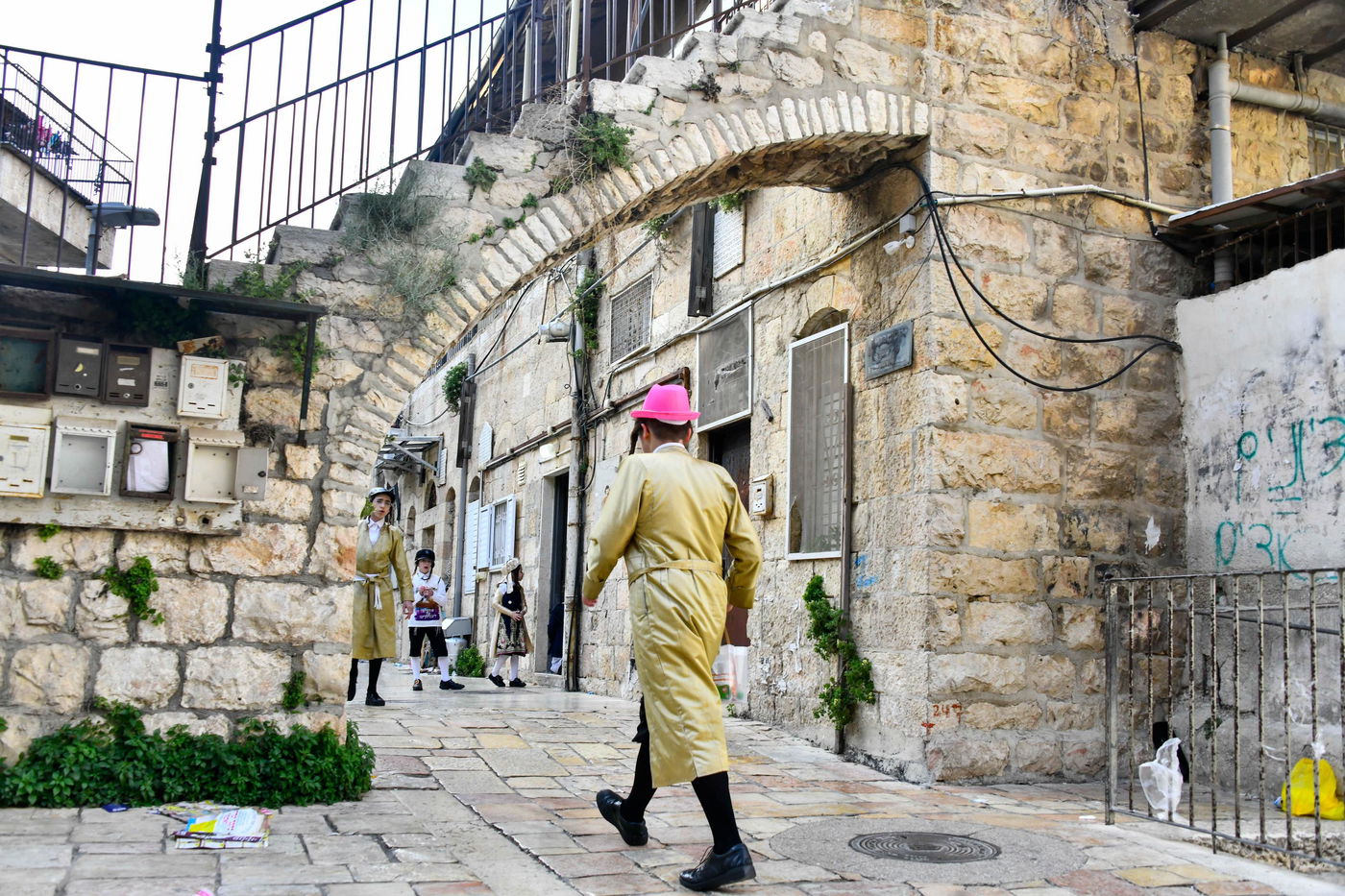 שושן פורים ברחובות ירושלים