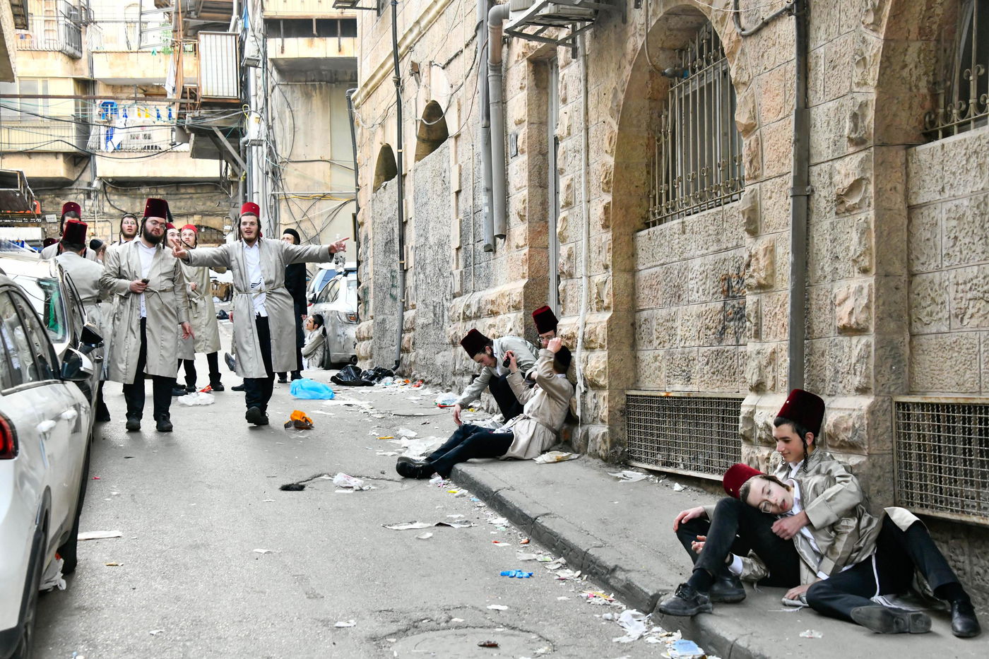 שושן פורים ברחובות ירושלים