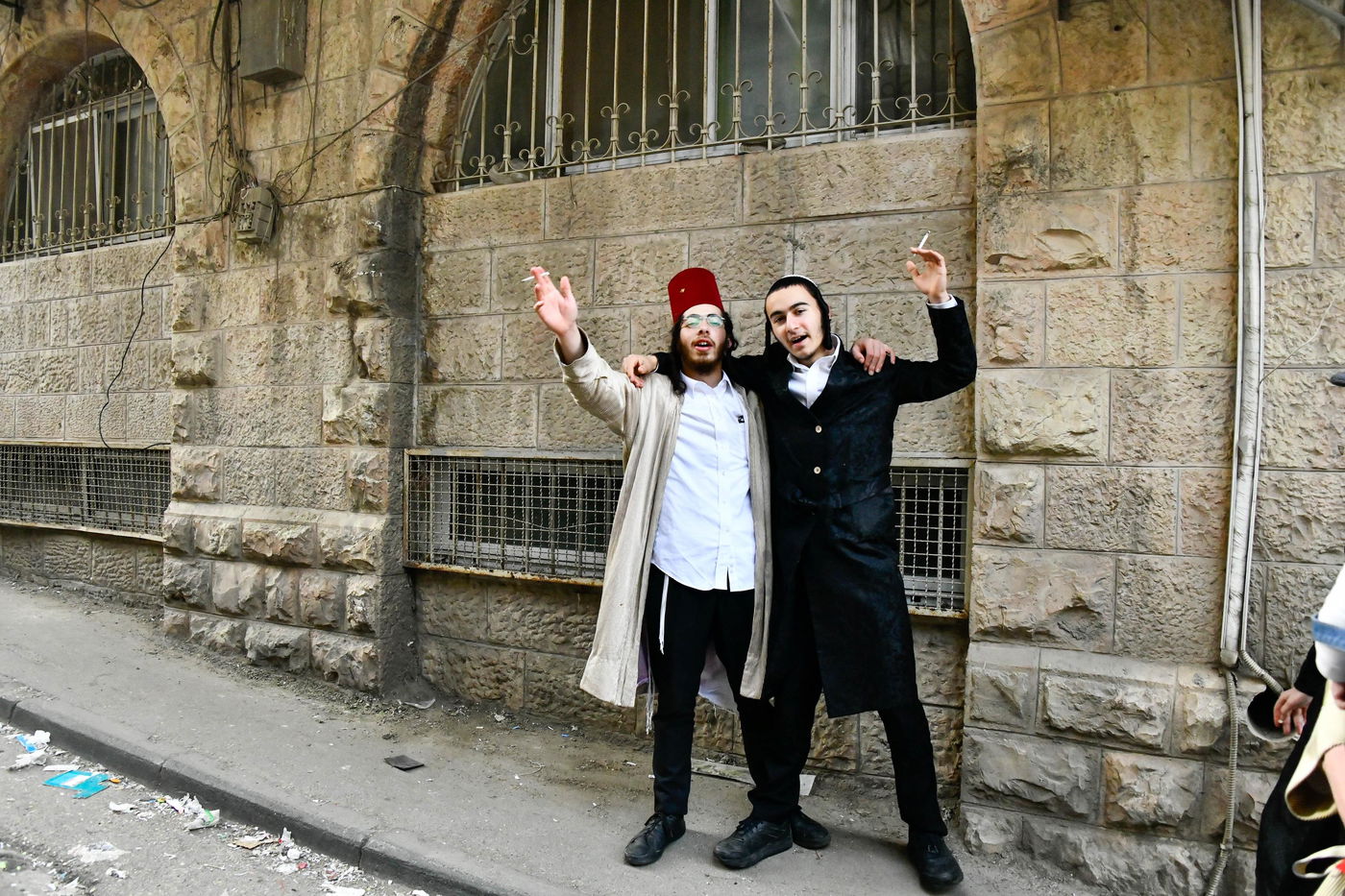 שושן פורים ברחובות ירושלים