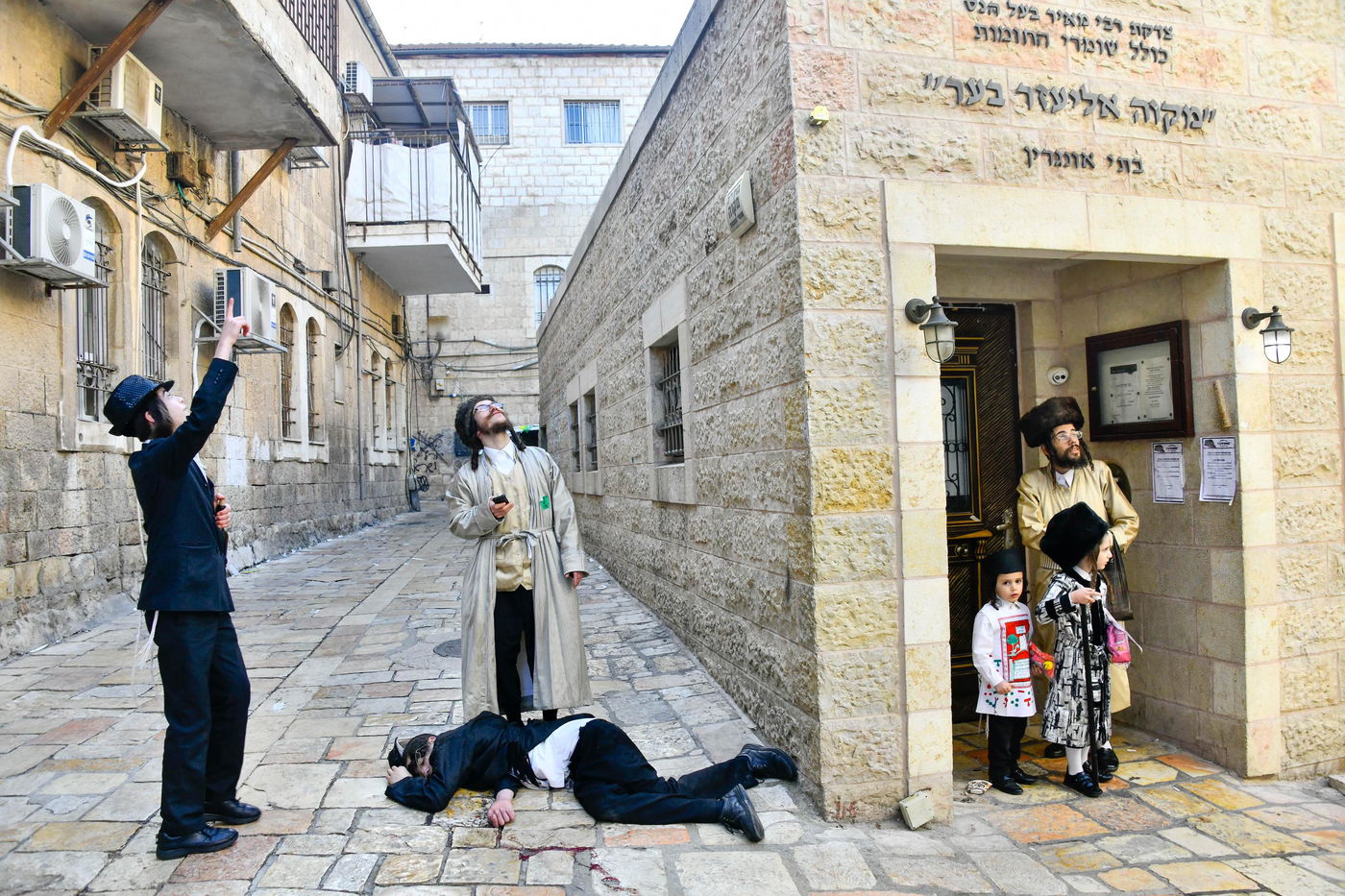 שושן פורים ברחובות ירושלים