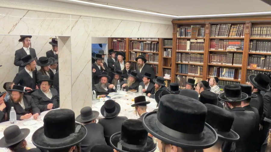 מעמד ההכתרה בלעלוב מהרי"ד