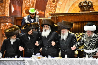 פורים בחצה"ק דושינסקיא