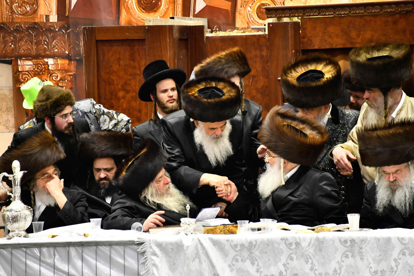 פורים בחצה"ק דושינסקיא