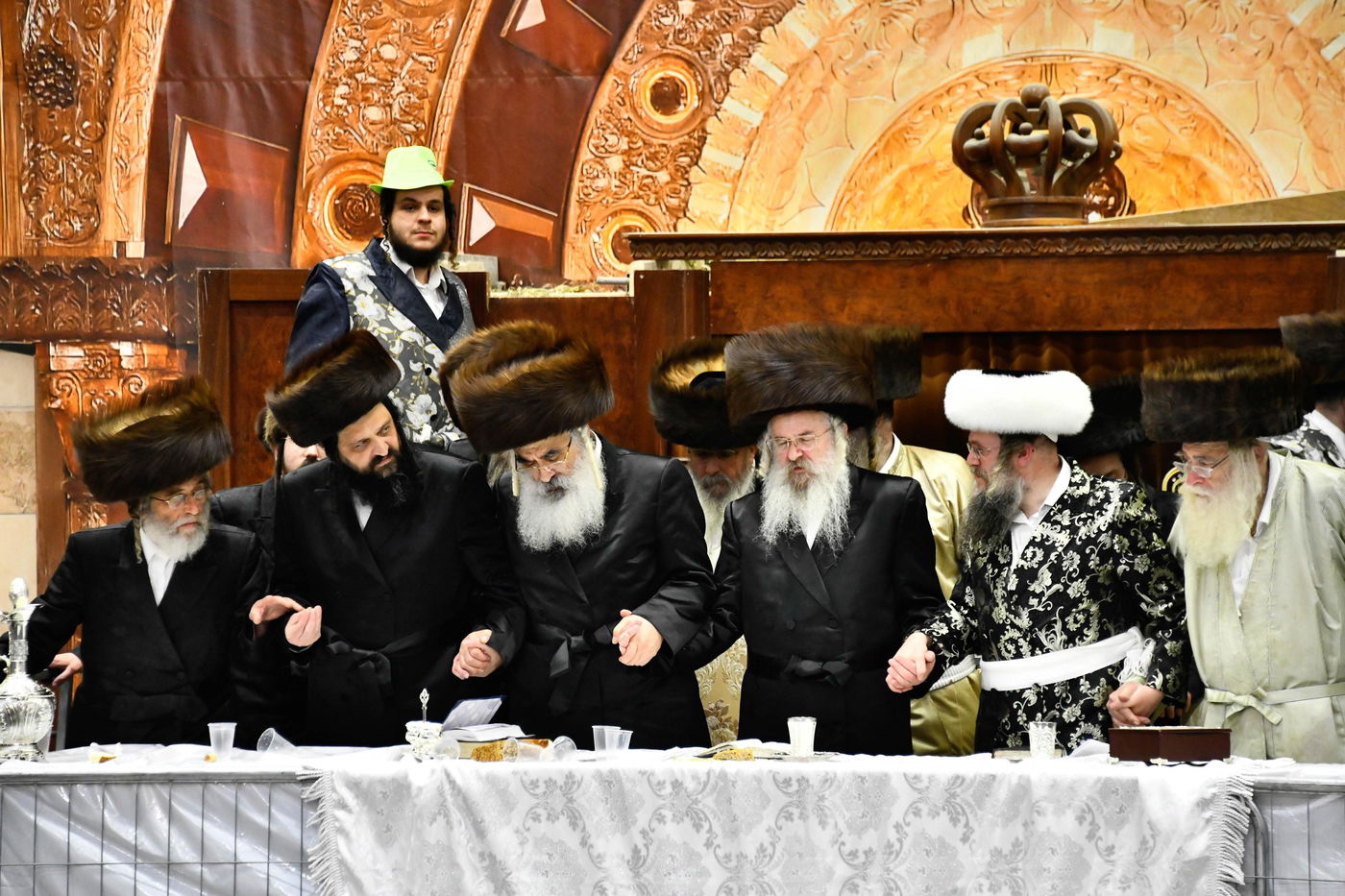 פורים בחצה"ק דושינסקיא