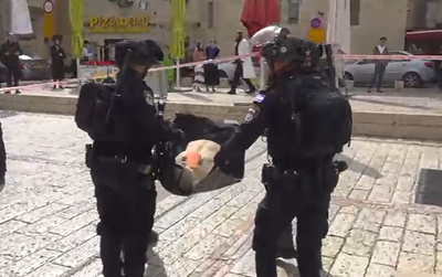צפו בתיעוד: כך נערכת המשטרה לפגיעה ישירה בסימטאות המובילות לכותל המערבי