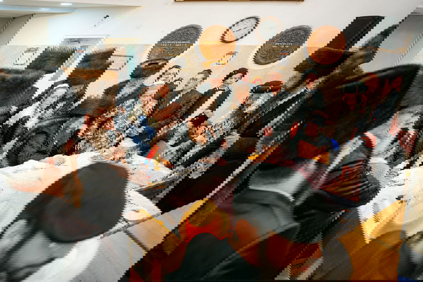 פורים בחצה"ק קאליב