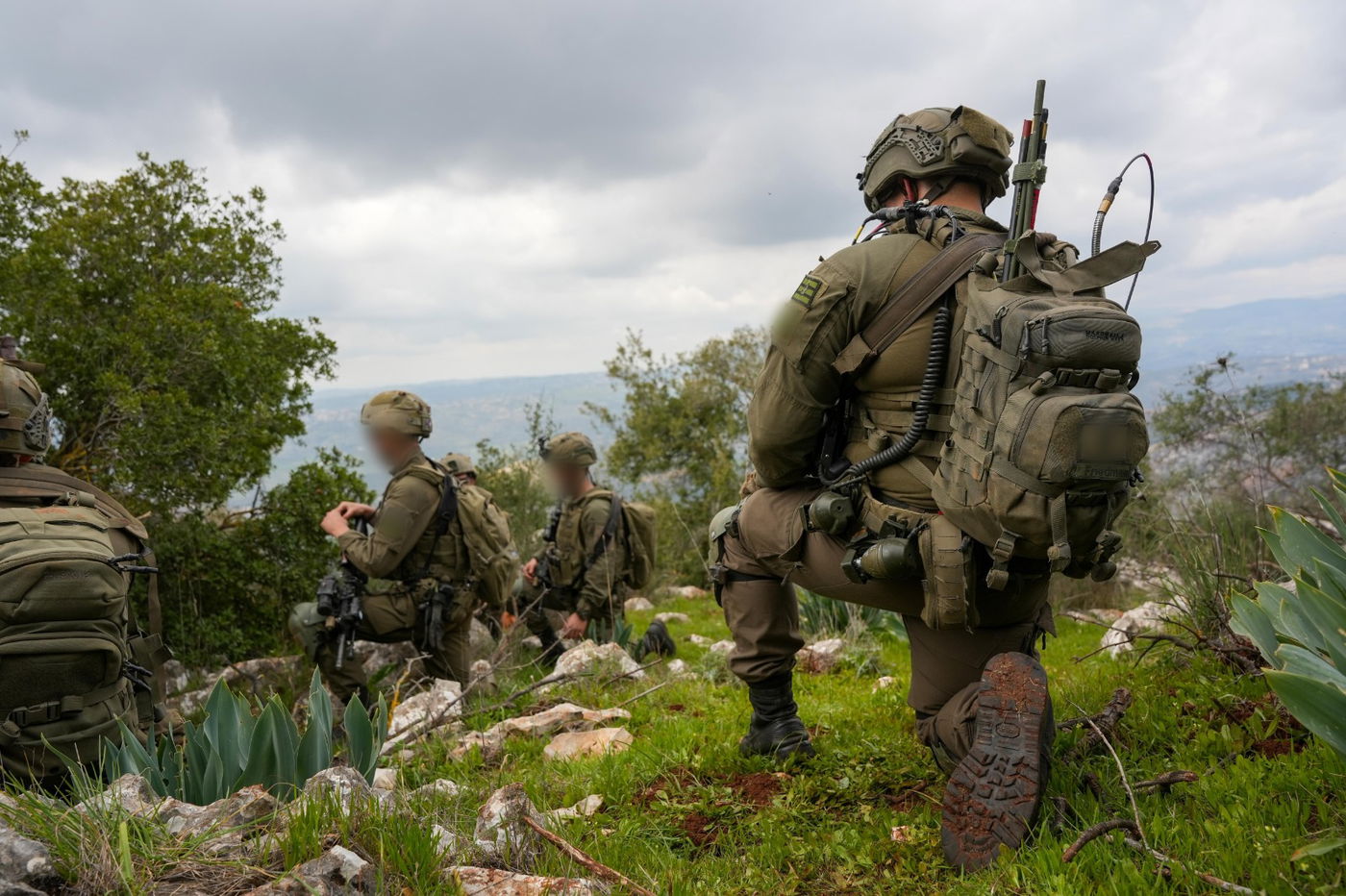 לוחמי צה"ל בדרום לבנון