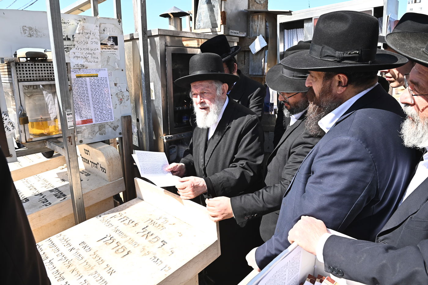 עליה לציון של הגר"ח קנייבסקי זצ"ל