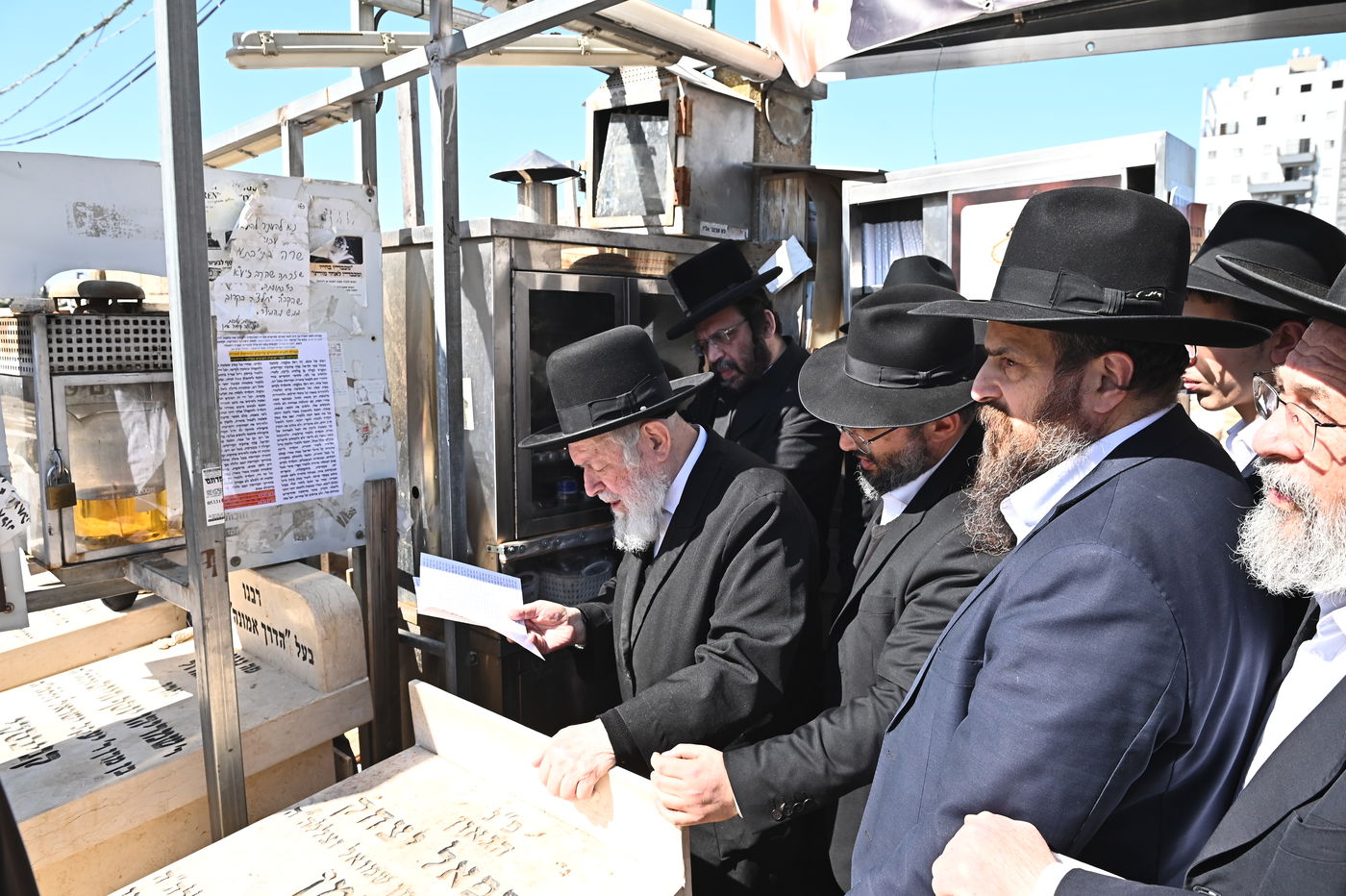 עליה לציון של הגר"ח קנייבסקי זצ"ל