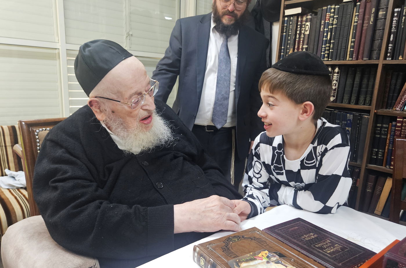 פורים בצל הגרמ"צ ברגמן 