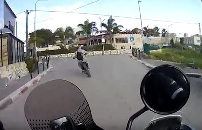 בעוספיא עסקים כרגיל? תיעוד מהמרדף של לוחמי מג"ב מהיחידה הטקטית