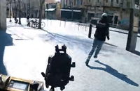 "הוא בורח! תפוס אותו": כשהשוטרים זיהו בלב ירושלים את המבוקש | צפו