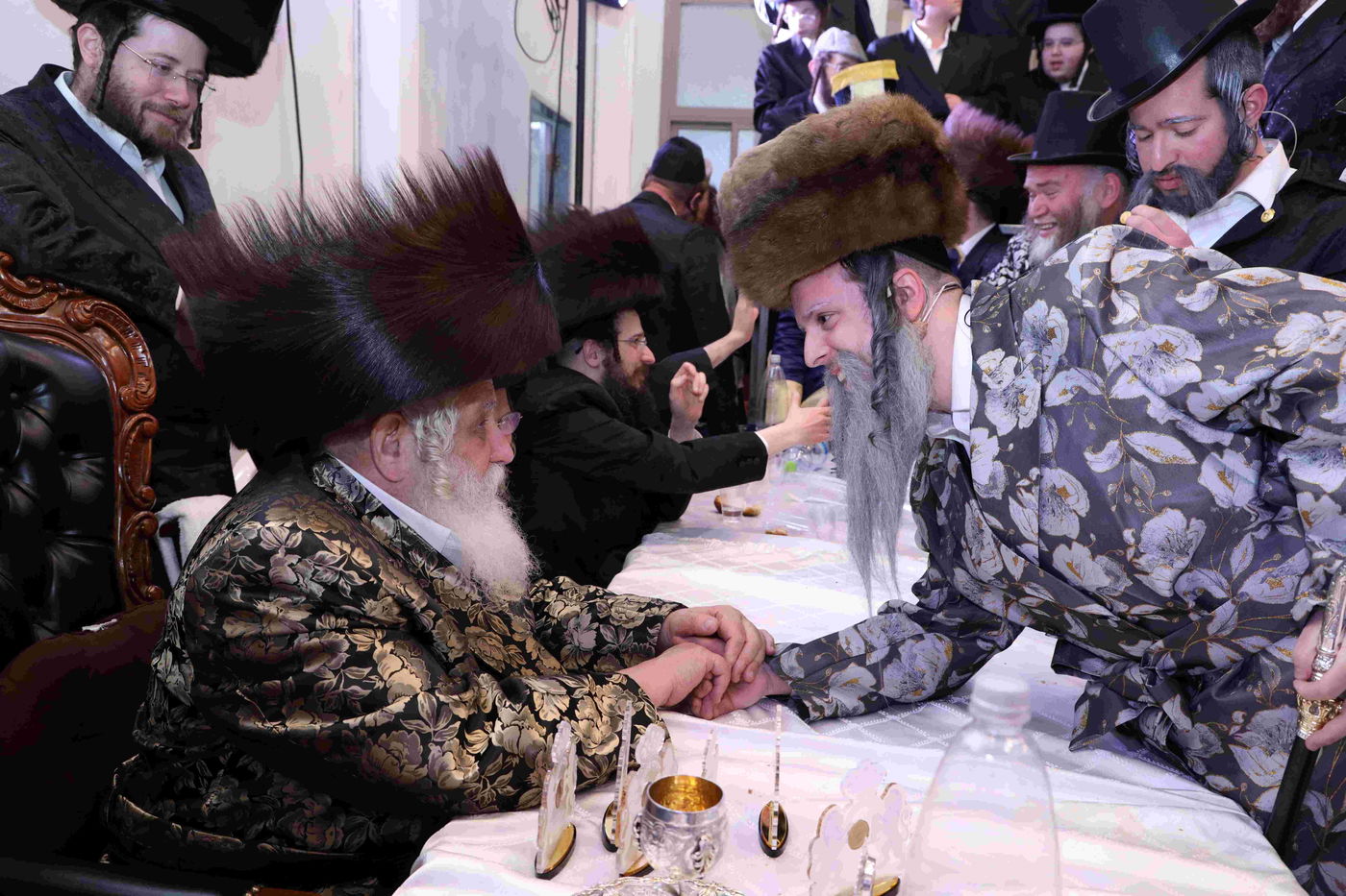 פורים בחצה"ק קאסוב ויז'ניץ