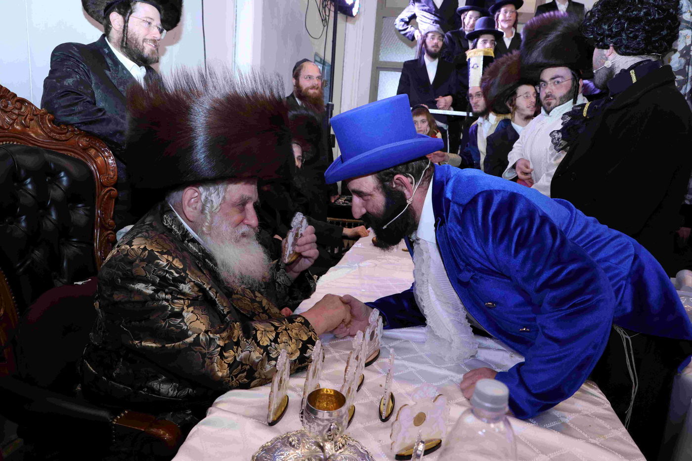 פורים בחצה"ק קאסוב ויז'ניץ