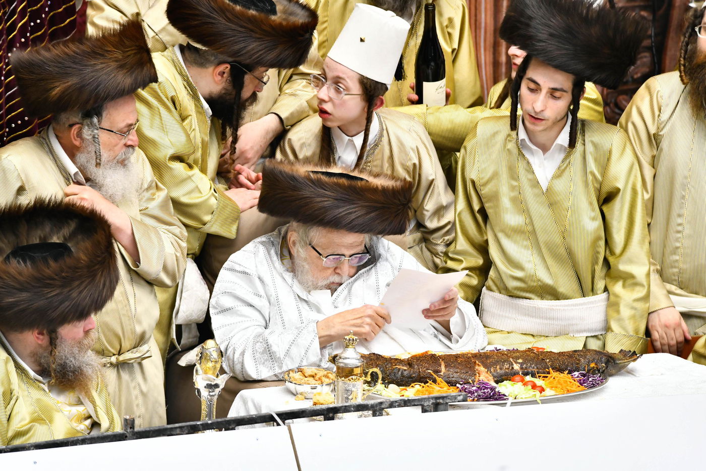 פורים בחצה"ק תולדות אברהם יצחק