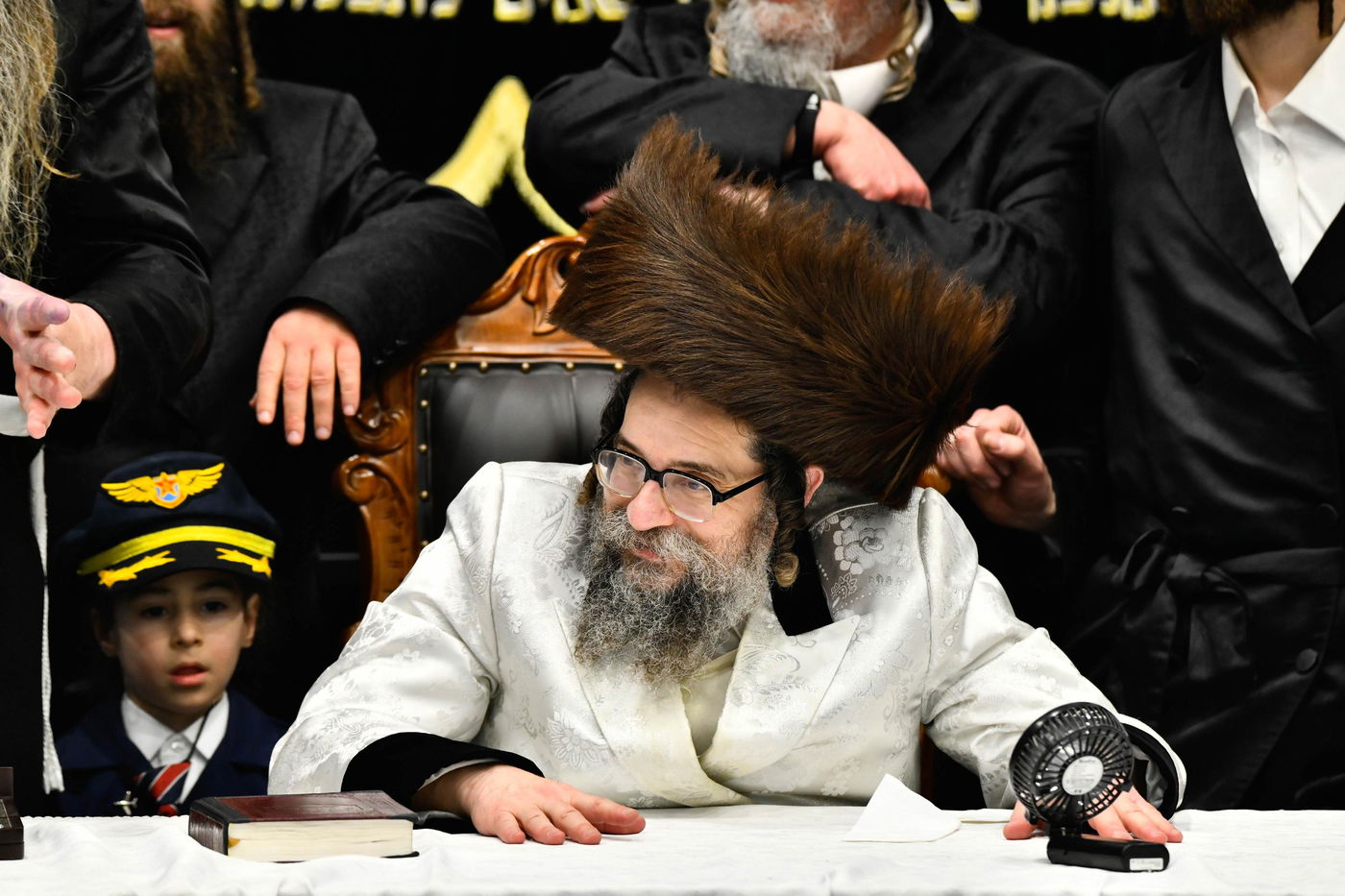 פורים בחצה"ק סקולען ירושלים